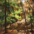 "Autumn Forest Drama" pastel