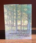 "Psalm 16:8" greeting card