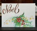 "Noel" 7x5" Christmas card