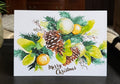 "Christmas Garland" 7x5" greeting card